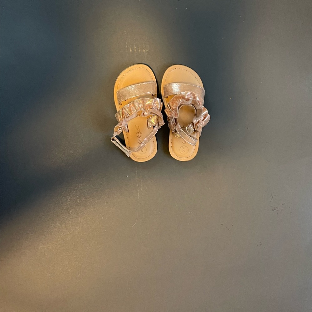 Toddler Gold sandals